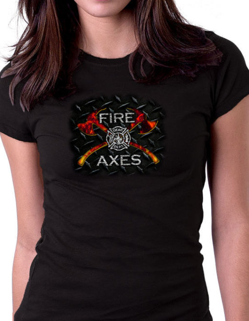Fire and Axes Ladies Shirt
