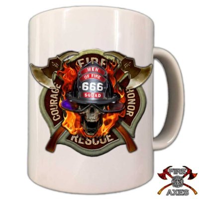 Men Of Fire Firefighter Coffee Mug