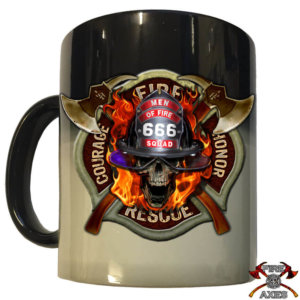Men Of Fire Squad 666 Lava Mug