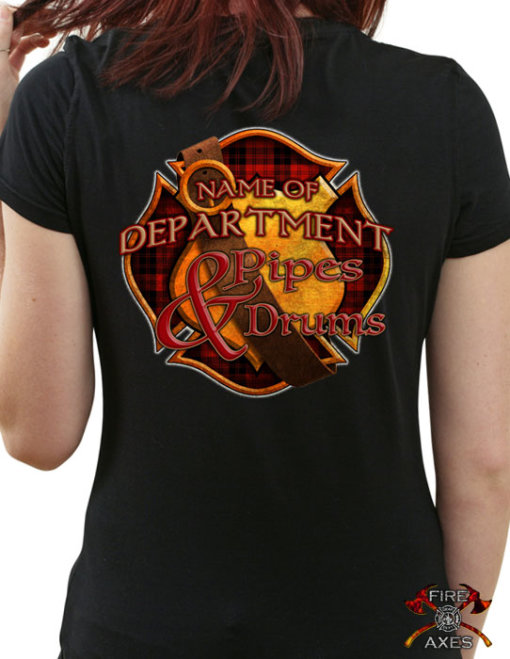 Pipe-and-Drum-Custom-Firefighter-Womens shirt