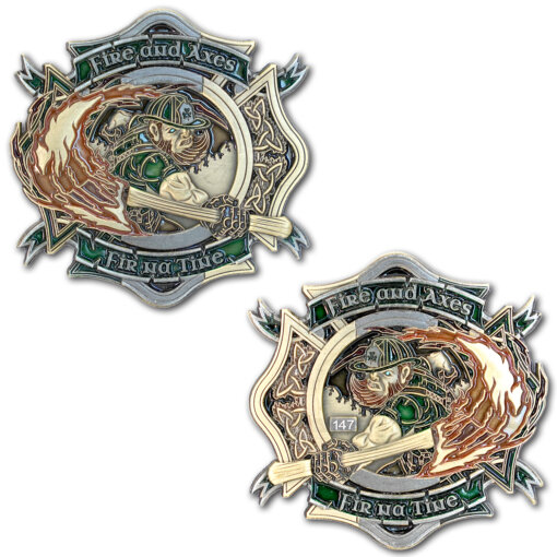 Fir Na Tine Firefighter Coin