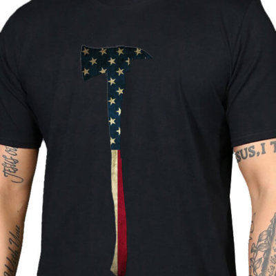 American Iron Firefighter Shirt