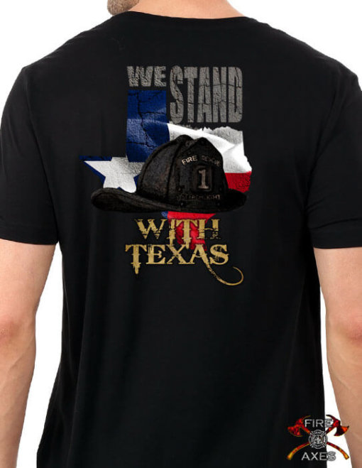 New Houston City For Texas Fire Firefighter Fire Department Rare Firearm T-Shirt 