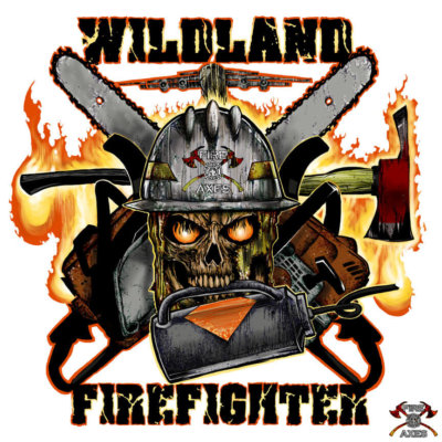 Woodland-Firefighter-Fire-and-Axes-decal