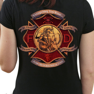St. Florian Ladies Firefighter Shirt