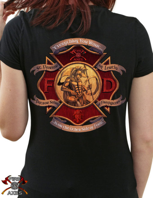 St. Florian Ladies Firefighter Shirt
