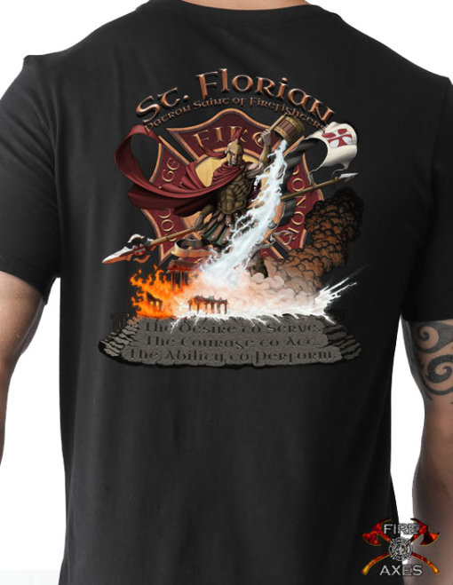 St. Florian Patron Saint Of Firefighters Shirt