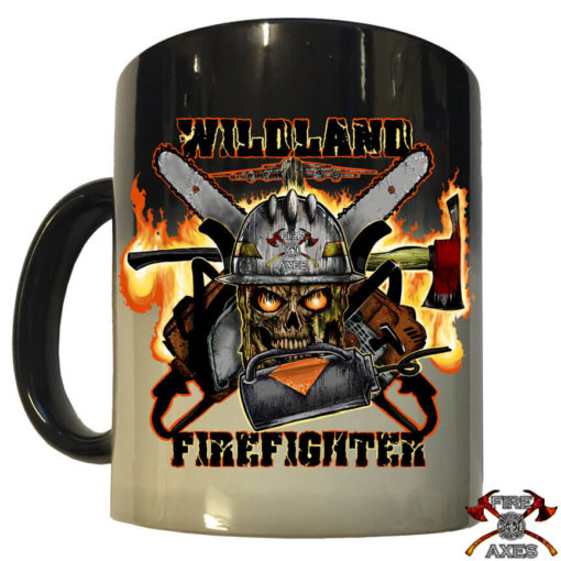 Drip Torch Wildland Firefighter Lava Coffee Mug