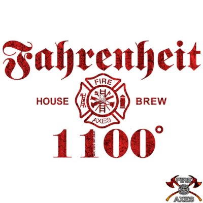 Fahrenheit 1100 Firefighter Decal