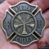 Fire Chief Firefighter Challenge Coin - Only At Fire And Axes!