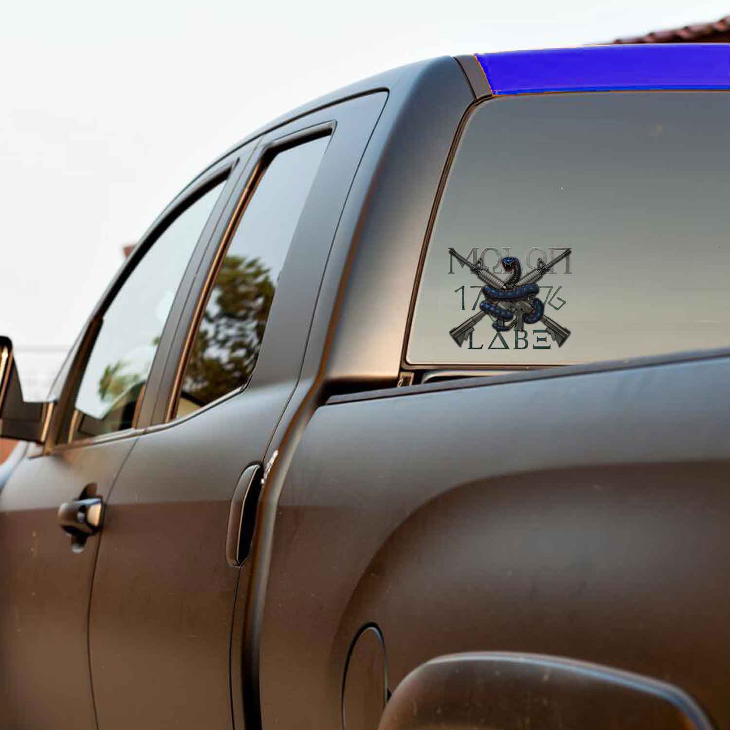 Men Of Fire Axe Firefighter 3-18 Inch Custom Decal Sticker