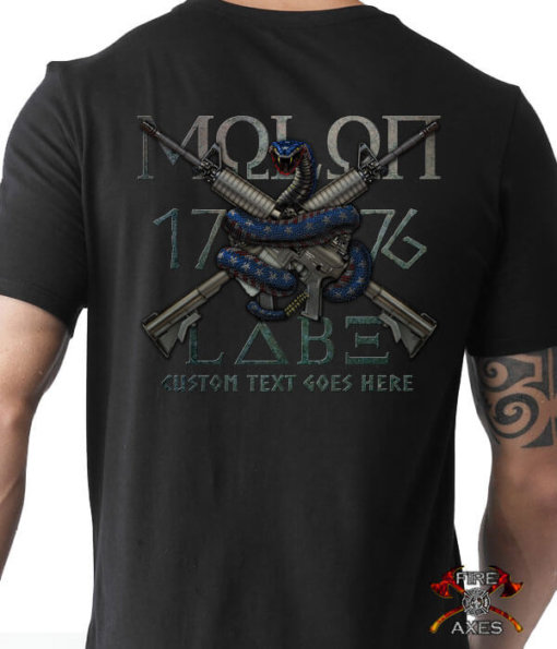 Molon Labe Firefighter Shirt