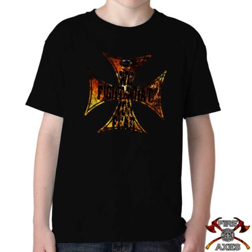 We-Fight-what-you-fear-youth-firefighter-shirt