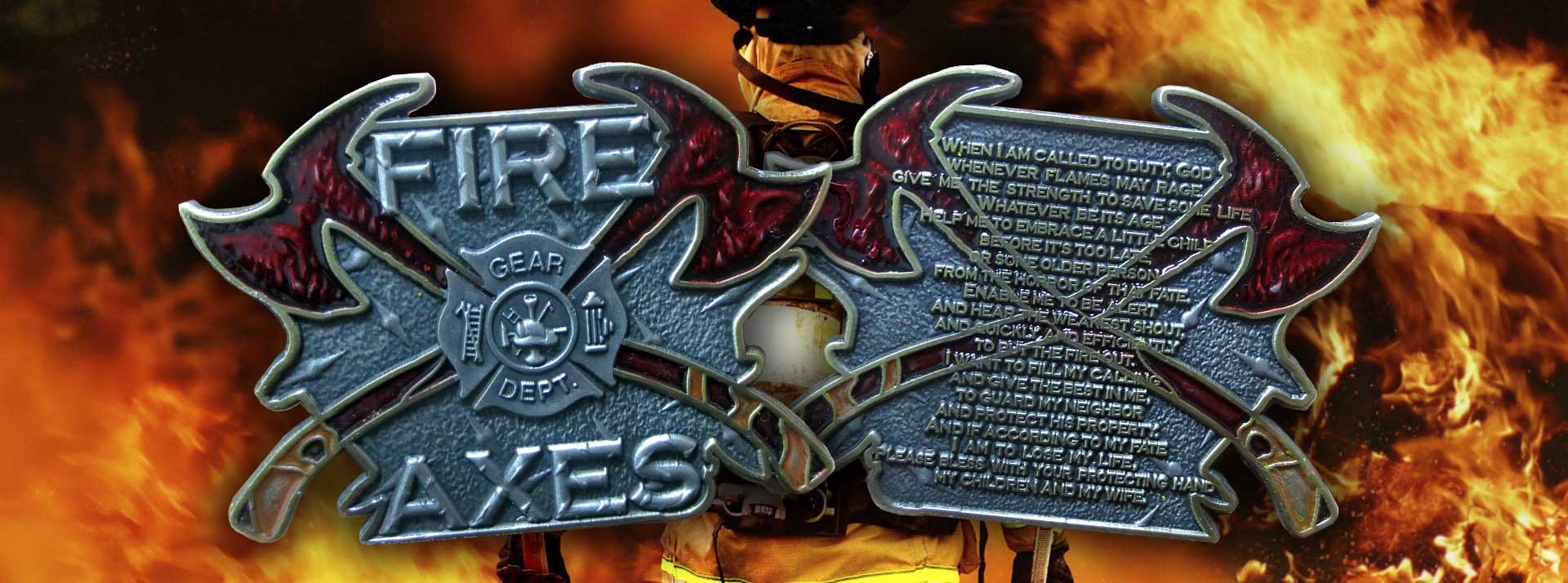 Fire and Axes Top Ten List of Firefighter Coins