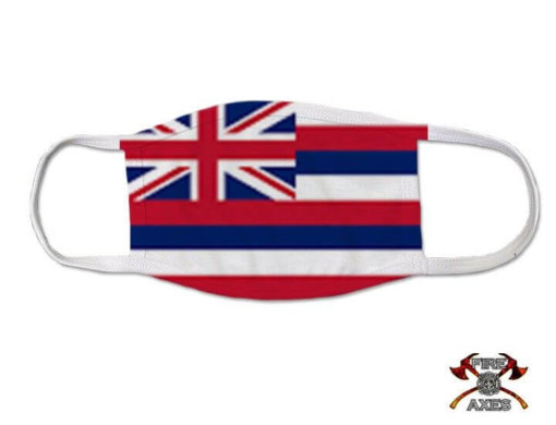 Hawaii US State Flag Covid Mask