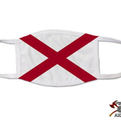 Alabama US State Flag Covid Mask