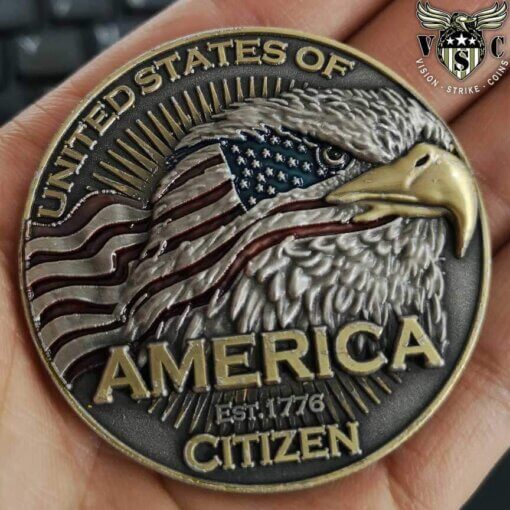 US Citizen Declaration of Independence Coin