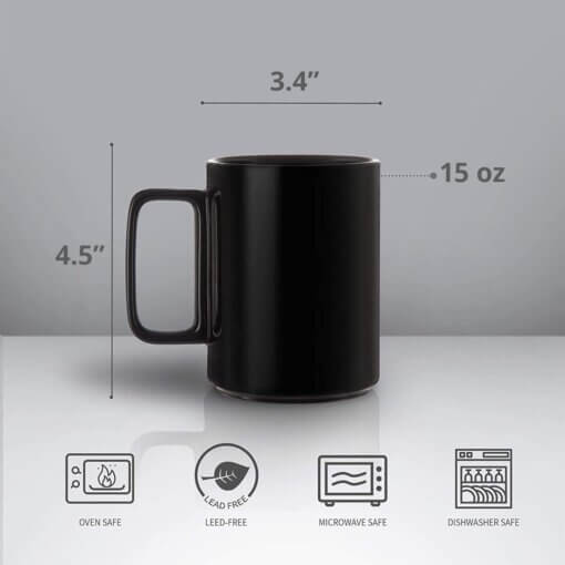 Coffee mug sizes