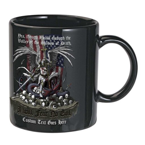 PSALMS-I-Will-Fear-No-Evil-11oz-Black-Coffee-Mug