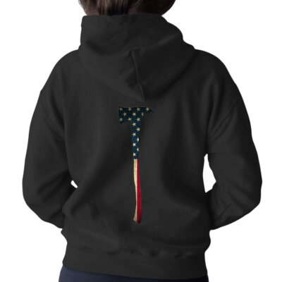 American-Firefighter-Axe Hoodie