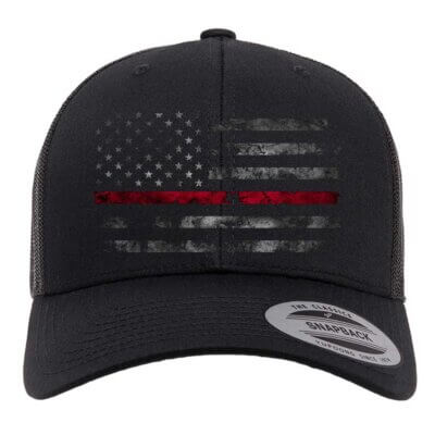 Thin-Red-Line-Distressed-Flag-Trucker-Cap