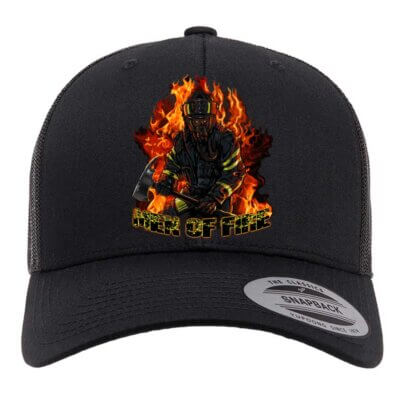 Men-of-Fire-Firefighter Trucker-Cap