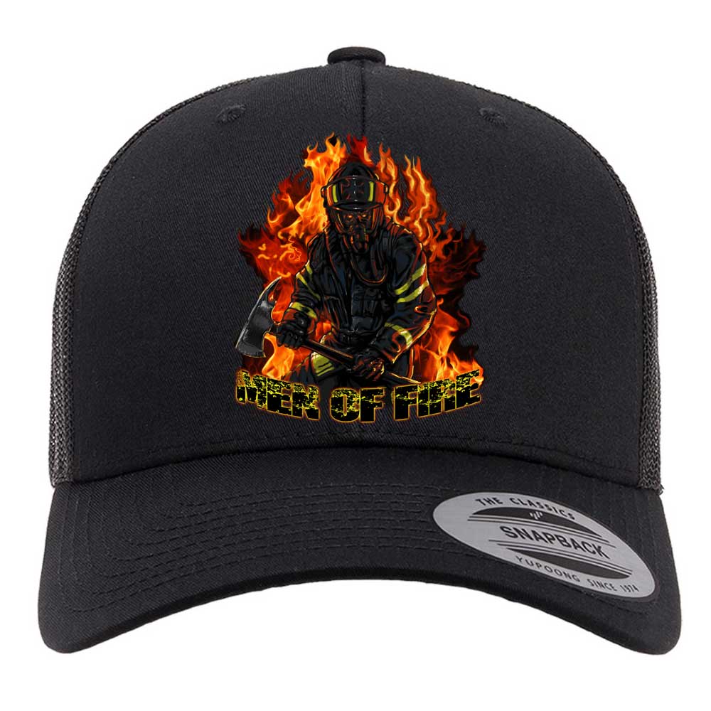Men-of-Fire-Firefighter Trucker-Cap