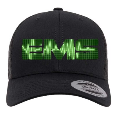 EMS-EKG-Trucker Cap