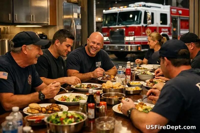 Joining the Fire Department life at the fire station
